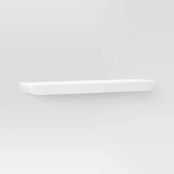 Wedge Shelf With Rod Bracket White - Threshold™ 4 Wedge Shelf With Rod Bracket White - Threshold™ -Threshold Furnish Shop GUEST 8614ec0e bacc 4228 9a29 d978d929ce2a