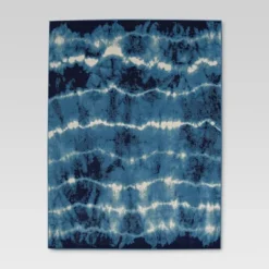 Shibori Waves Outdoor Rug Navy - Threshold™ -Threshold Furnish Shop GUEST 87094c57 7426 45d0 b4b6 1088996dacb1