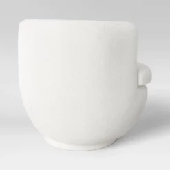 Dorton Round Swivel Barrel Chair Faux Shearling Cream - Threshold™ -Threshold Furnish Shop GUEST 89b4b773 9f6e 476f ab5f e5d8b92c7d67