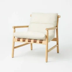 Holly Sling Back Accent Chair Cream/Natural - Threshold™ Designed With Studio McGee -Threshold Furnish Shop GUEST 89c26202 7ef9 4ca1 a497 96396e2fb05c