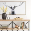 47" X 24" Deer Framed Wall Canvas - Threshold™ -Threshold Furnish Shop GUEST 8e888605 181c 44f4 9f5e 44f2a41e042c