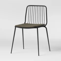 Set Of 2 Sodra Rounded Seat Wire Dining Chair Black - Threshold™ -Threshold Furnish Shop GUEST 8effce97 e2dc 4fb7 9099 59ec57f76588