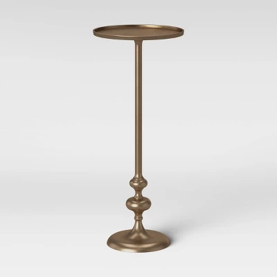 Londonberry Turned Accent Table Brass - Threshold Londonberry Turned Accent Table Brass - Threshold -Threshold Furnish Shop GUEST 9015dc52 48a8 4cd2 9191 c3c1cce8e7c2