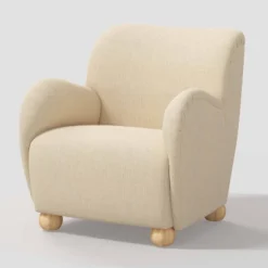 Rumi Armchair In Linen - Threshold™ -Threshold Furnish Shop GUEST 9023c513 158a 4f5b a5bf a082f73626d8