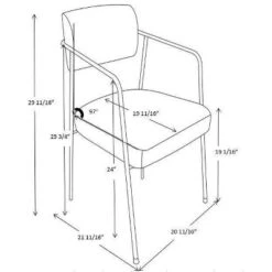 Smyth Metal Frame Upholstered Dining Chair Gray - Threshold™ -Threshold Furnish Shop GUEST 932fc230 4a72 4c5b a66a d514ba38c6c3
