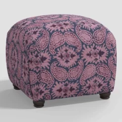 Poppy Ottoman In Damask - Skyline Furniture -Threshold Furnish Shop GUEST 93ba61ba 574c 45ca 9c71 297a8f25aa5d