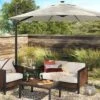11'x11' Offset Solar Patio Umbrella - Black Pole - Threshold™ -Threshold Furnish Shop GUEST 93f9d10f 1bf4 4542 b43d 383bb3711557