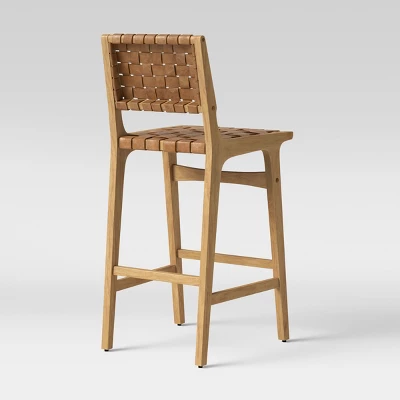 Ceylon Woven and Wood Barstool - Threshold™ Ceylon Woven And Wood Barstool - Threshold™ -Threshold Furnish Shop GUEST 97729f57 2dc0 4c9f 9157 318e2db4fc8f