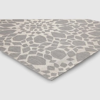 5' x 7' Medallion Outdoor Rug Gray - Threshold™ 5' X 7' Medallion Outdoor Rug Gray - Threshold™ -Threshold Furnish Shop GUEST 981bb6cc 425d 4097 ab32 6b1cd826583d