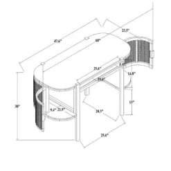 Portola Hills Caned Desk - Threshold™ Designed With Studio McGee -Threshold Furnish Shop GUEST 98280517 31f6 46d2 851d ecf017e234ef