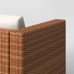 Brookfield Steel Wicker Loveseat - Light Brown - Threshold™ 5 Brookfield Steel Wicker Loveseat - Light Brown - Threshold™ -Threshold Furnish Shop GUEST 98eccf06 7d43 4dab b2ee 17a0f019ccde