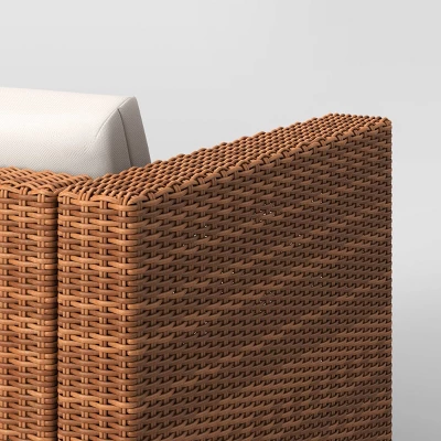 Brookfield Steel Wicker Loveseat - Light Brown - Threshold™ Brookfield Steel Wicker Loveseat - Light Brown - Threshold™ -Threshold Furnish Shop GUEST 98eccf06 7d43 4dab b2ee 17a0f019ccde