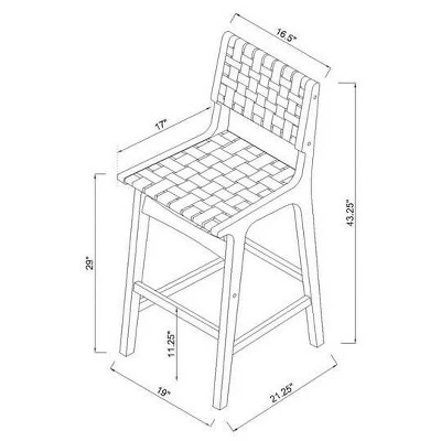 Ceylon Woven and Wood Barstool - Threshold™ Ceylon Woven And Wood Barstool - Threshold™ -Threshold Furnish Shop GUEST 9be68a40 6edf 484a 9f20 888ef67584b7