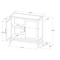 Warwick 2 Door Cabinet - Threshold™ -Threshold Furnish Shop GUEST 9cb1ff09 369a 4ed2 bb83 dbfe75090dad