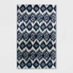 Ikat Outdoor Rug Blue - Threshold 10 Ikat Outdoor Rug Blue - Threshold -Threshold Furnish Shop GUEST 9ecd828c 2244 4852 be47 16bc03531bcf