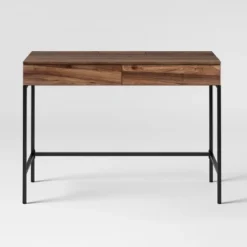 Loring Wood Writing Desk With Drawers And Charging Station - Threshold™ -Threshold Furnish Shop GUEST a180d95f 494d 40fe 99aa 477952f0ae1b