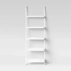72" Loring 5 Shelf Leaning Bookshelf - Threshold™ -Threshold Furnish Shop GUEST a23b32cc a606 41b2 a0b1 43ad83a8d609