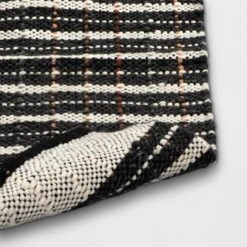 2'x3' Handloom Mixed Fibre Striped Rug - Threshold™ -Threshold Furnish Shop GUEST a3152e38 6e74 44ca a266 a6919f9084af