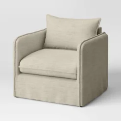 Berea Slouchy Lounge Chair With French Seams - Threshold™ -Threshold Furnish Shop GUEST a4884ee6 2324 405e 8c31 e0ba9c27ed26
