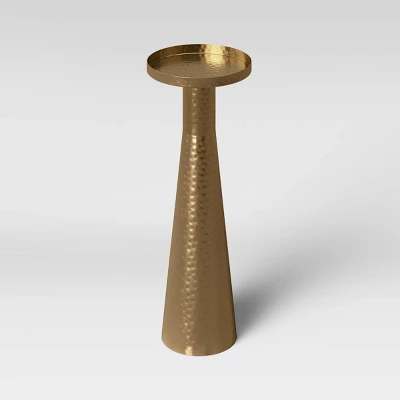 Alester Round Hammered Metal Drink Table Brass - Threshold™ Alester Round Hammered Metal Drink Table Brass - Threshold™ -Threshold Furnish Shop GUEST a8d078cd a6cc 4ea3 9d2b 5be36cad57ce