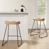 Hull Low Back Wood/Metal Counter Height Barstool - Threshold™ -Threshold Furnish Shop GUEST a916e1df ea22 46ab be06 8a2bc7f42c24