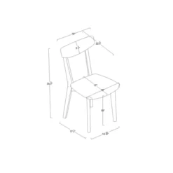 Astrid Mid-Century Dining Chairs - Threshold™ -Threshold Furnish Shop GUEST a9ca3eee 4e1b 44cc 9434 431437e4e776