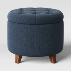Tufted Round Storage Ottoman - Threshold™ -Threshold Furnish Shop GUEST ac3ff38e 3c31 442a 8cdd 27eb008a7b3d