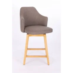 Kinston Swivel Curved Back Upholstered Counter Height Barstool - Threshold™ -Threshold Furnish Shop GUEST ac591056 690f 4419 9a77 7e7acc88ba5d
