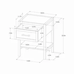 Warwick End Table With Drawer - Threshold™ -Threshold Furnish Shop GUEST aceb4d63 ee0d 43ad aff2 c6d7404de1eb