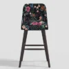 Geller Modern Counter Height Barstool In Botanical Grant Floral Ink - Threshold™ -Threshold Furnish Shop GUEST afbb873d 526c 4165 abc4 c8f22ce21d8b