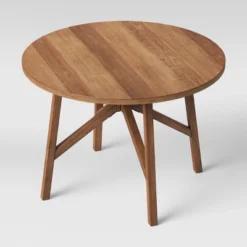 42" Clarksburg Cross Leg Wood Dining Table Round Brown - Threshold™ -Threshold Furnish Shop GUEST b0844d9c 6e66 41cb ab0e 59a6aecfce6b