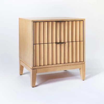 Thousand Oaks Wood Scalloped End Table with Drawers - Threshold™ designed with Studio McGee Thousand Oaks Wood Scalloped End Table With Drawers - Threshold™ Designed With Studio McGee -Threshold Furnish Shop GUEST b1016a0e 6edf 4061 a9c6 028465971ed1