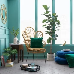 Avocet Rattan Fan Back Accent Chair - Threshold™ -Threshold Furnish Shop GUEST b4230e92 292e 47c5 9560 3c0012d9b185