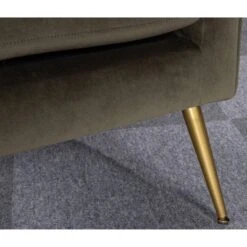 Carmine Luxe Arm Accent Chair With Brass Legs - Threshold™ -Threshold Furnish Shop GUEST b4c44e24 5104 465f 96b0 1603eb30f4b3