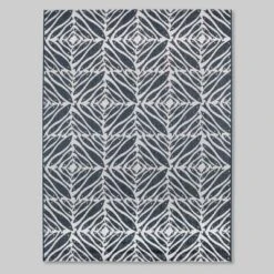 Minnows Outdoor Rug Navy - Threshold™ -Threshold Furnish Shop GUEST b5c8d39f cd6b 40a2 9844 977529aba82b