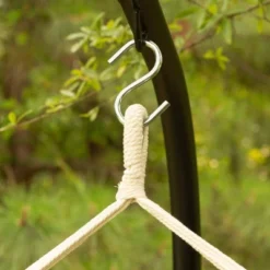 Pillowtop Chair Swing With Spreader Bar Heathered Blue - Threshold™ -Threshold Furnish Shop GUEST b74778af 62bb 4d30 86f3 95b345fe3a44