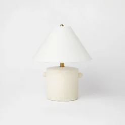 Ceramic Table Lamp With Knob Tan - Threshold™ Designed With Studio McGee -Threshold Furnish Shop GUEST b7dfaaa6 e824 4c80 bd36 908a1c6c15b1