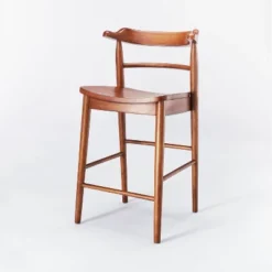 Kaysville Curved Back Wood Counter Height Barstool - Threshold™ Designed With Studio McGee -Threshold Furnish Shop GUEST baa82fbe ac12 4c2a 9ae3 99bba3e5e2ba