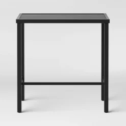 Fairmont Bar Height Rectangle Patio Dining Table - Black - Threshold™ -Threshold Furnish Shop GUEST baf68b7e 5fd4 4284 aa77 8726a8feb046