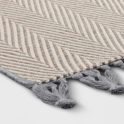 5' x 7' Herringbone Outdoor Rug Ivory/Cashmere Gray - Threshold™ designed with Studio McGee 5' X 7' Herringbone Outdoor Rug Ivory/Cashmere Gray - Threshold™ Designed With Studio McGee -Threshold Furnish Shop GUEST bb06f313 9913 4013 a37f 468371a27010
