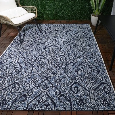Paisley Outdoor Rug Blue - Threshold™ Paisley Outdoor Rug Blue - Threshold™ -Threshold Furnish Shop GUEST bba83f46 9263 4138 a158 41431555df41