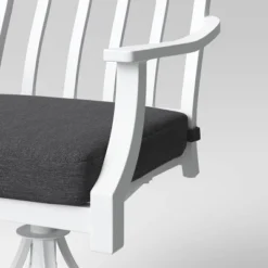 2pc Fairmont Metal Rocking Outdoor Patio Dining Chairs Swivel Chairs Charcoal - Threshold™ -Threshold Furnish Shop GUEST bd2cdbfa 78eb 45cb b997 aff81b84d029