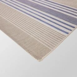 Sand Stripe Outdoor Rug Blue - Threshold™ -Threshold Furnish Shop GUEST be5a23a4 e4eb 4a24 99a5 fd53a8d6e784