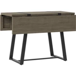 Brimfield Metal Base Extendable Dining Table Brown - Threshold™ -Threshold Furnish Shop GUEST c4bbb164 0ea0 4507 8b94 e6b05687e2be