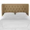 Tufted Woven Upholstered Wingback Headboard - Skyline Furniture -Threshold Furnish Shop GUEST c5815651 d903 4a81 9921 28f171f4f847