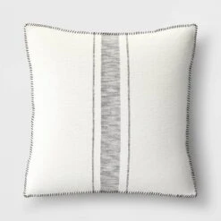 Oversized Placed Striped Square Throw Pillow - Threshold™ 6 Oversized Placed Striped Square Throw Pillow - Threshold™ -Threshold Furnish Shop GUEST c66db2e9 a928 40d0 937e 3fed7fbab407