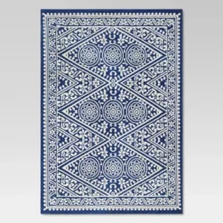 Tapestry Outdoor Rug Blue - Threshold™ -Threshold Furnish Shop GUEST c6cb82bb 0559 4b3f b038 183ae21d9aeb