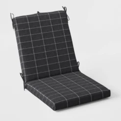 Woven Grid Outdoor Chair Cushion - Threshold™ -Threshold Furnish Shop GUEST cb45cc1a a737 4240 b3b3 a57b6cd91436