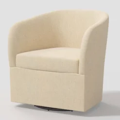 Rhea Swivel Chair In Linen - Threshold™ -Threshold Furnish Shop GUEST cc2b35c7 46f8 42eb a629 c7ddc109ae85
