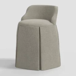 Quin Vanity Chair Linen - Threshold™ -Threshold Furnish Shop GUEST d16d99e2 c3c2 4a02 93b2 78018d68a08d